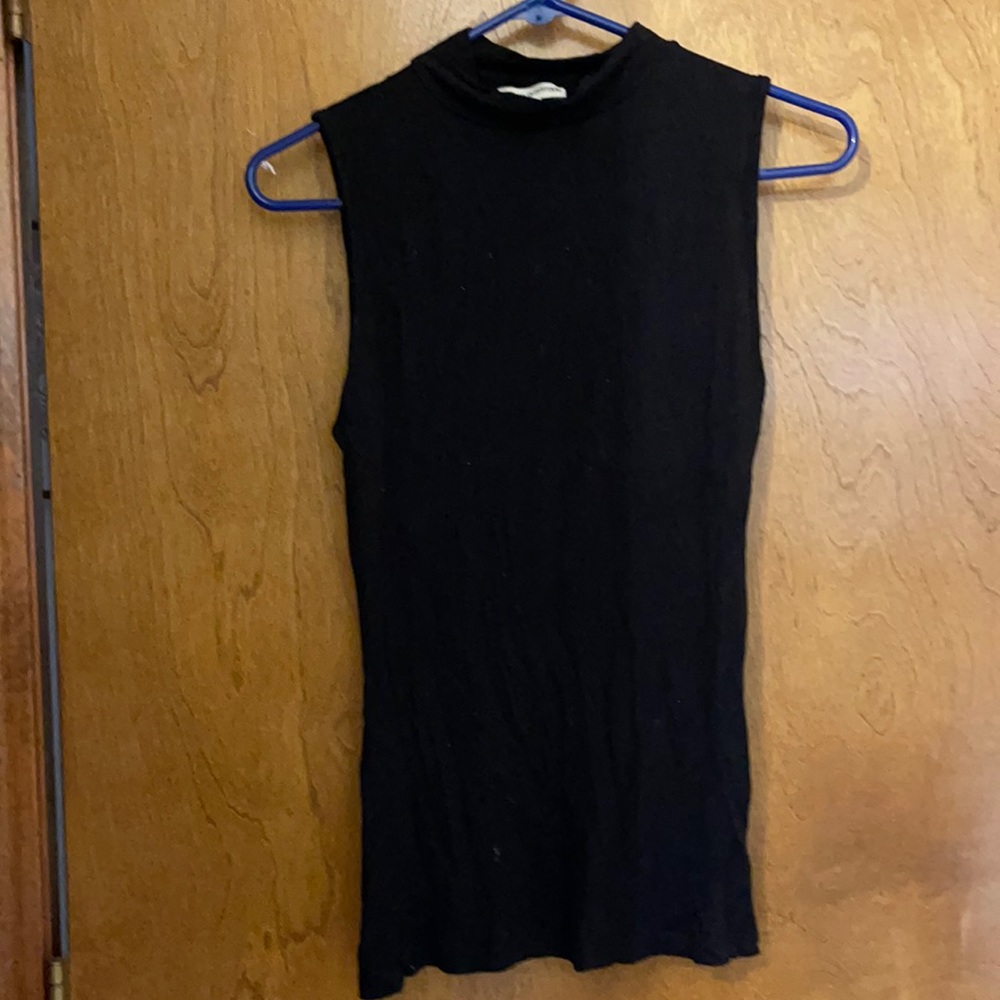 High neck tank top